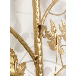 KARE Design Kleinmöbel & Sonstiges-Wandgarderobe Leafline Gold 93Cm