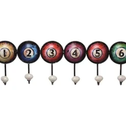 KARE Design Kleinmöbel & Sonstiges-Wandgarderobe Numbers 58Cm