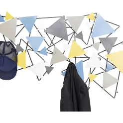 KARE Design Kleinmöbel & Sonstiges-Wandgarderobe Wireframe Trigon 100Cm