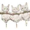 KARE Design Kleinmöbel & Sonstiges-Wandhaken Three Mini Cats