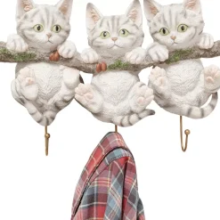 KARE Design Kleinmöbel & Sonstiges-Wandhaken Three Mini Cats