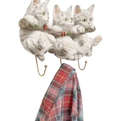 KARE Design Kleinmöbel & Sonstiges-Wandhaken Three Mini Cats