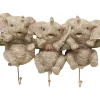KARE Design Kleinmöbel & Sonstiges-Wandhaken Three Mini Elephants