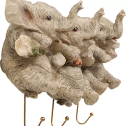 KARE Design Kleinmöbel & Sonstiges-Wandhaken Three Mini Elephants