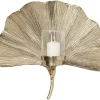 KARE Design Bilder-Wandkerzenhalter Ginkgo Leaf 45Cm