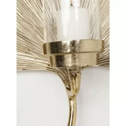 KARE Design Bilder-Wandkerzenhalter Ginkgo Leaf 45Cm