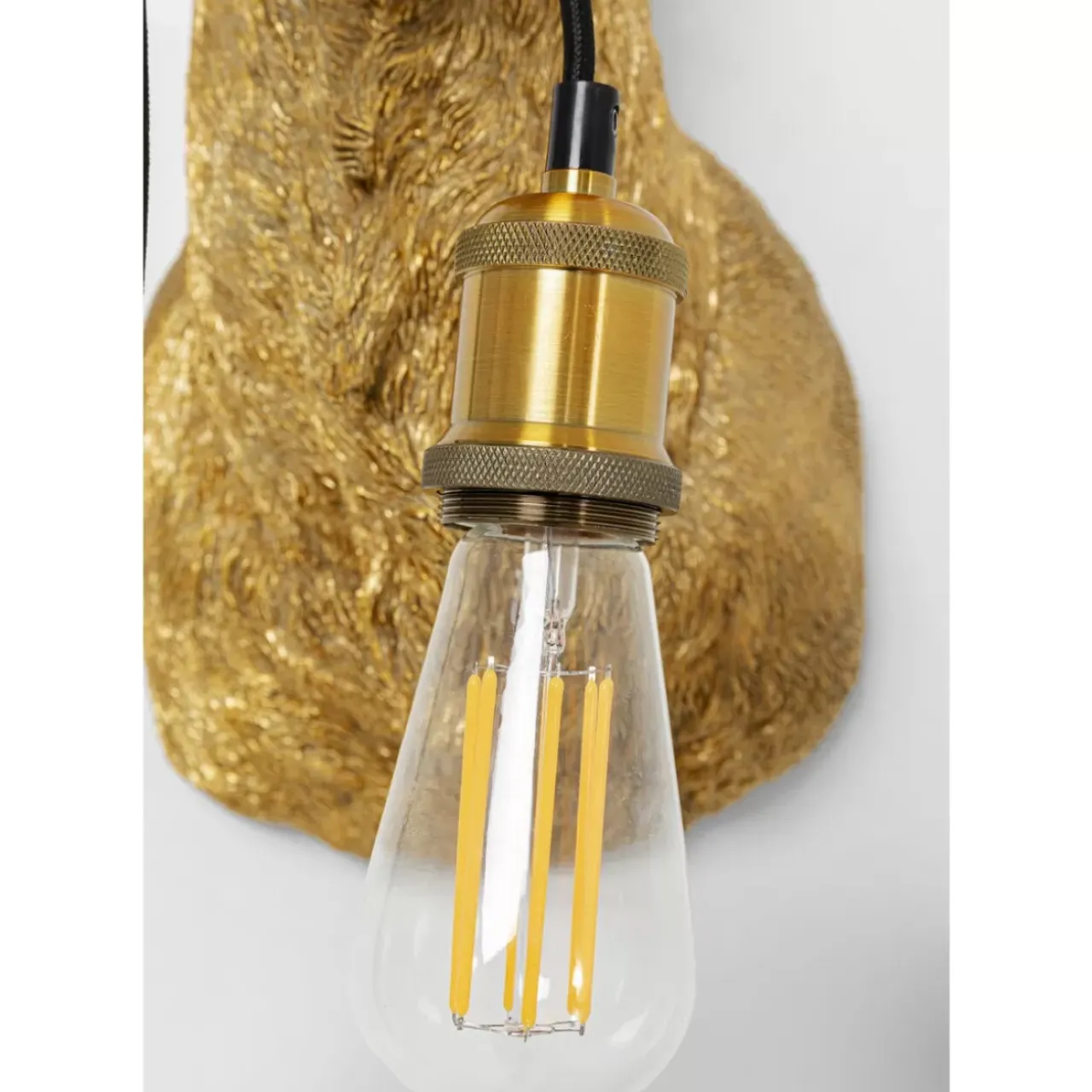 KARE Design Wandleuchten-Wandleuchte Animal Goat Gold 45X74Cm