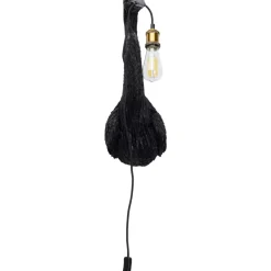 KARE Design Wandleuchten-Wandleuchte Animal Heron Schwarz 26X62Cm