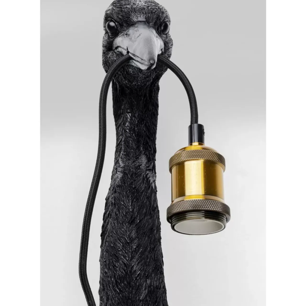KARE Design Wandleuchten-Wandleuchte Animal Heron Schwarz 26X62Cm