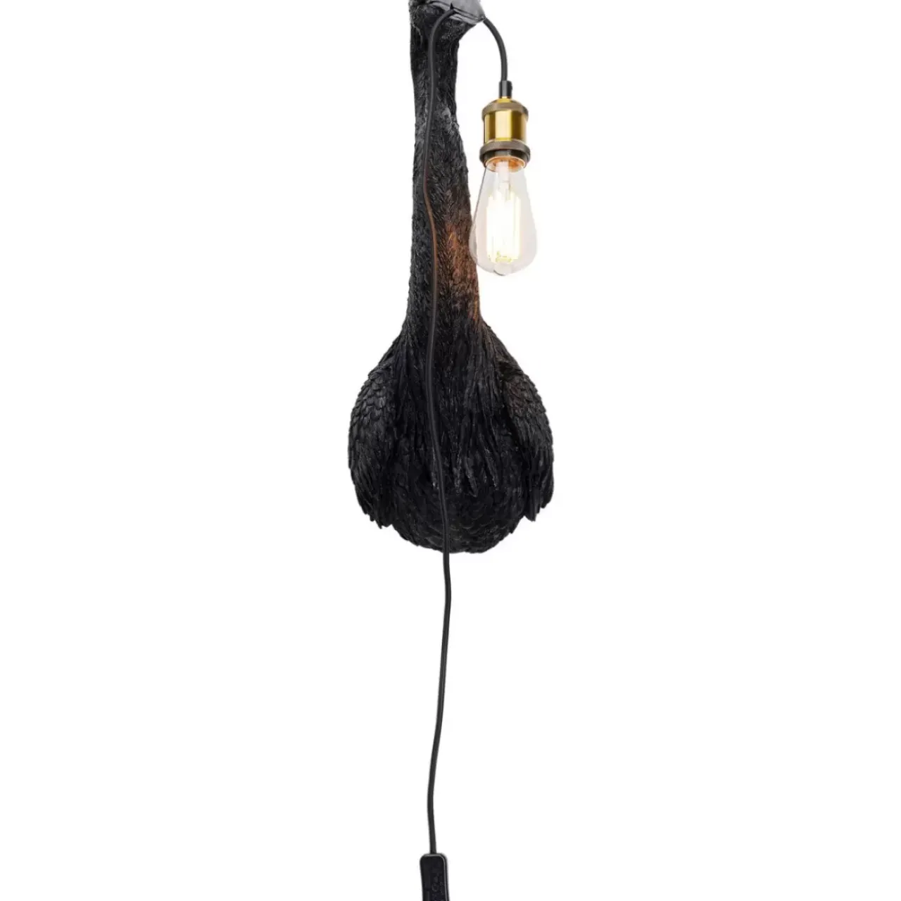 KARE Design Wandleuchten-Wandleuchte Animal Heron Schwarz 26X62Cm