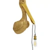 KARE Design Wandleuchten-Wandleuchte Animal Spoonbill Gold 29X62Cm