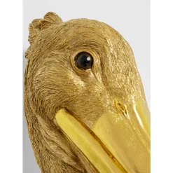 KARE Design Wandleuchten-Wandleuchte Animal Spoonbill Gold 29X62Cm
