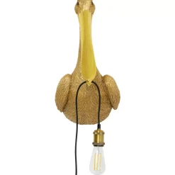 KARE Design Wandleuchten-Wandleuchte Animal Spoonbill Gold 29X62Cm