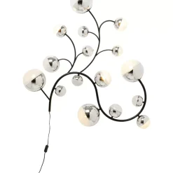 KARE Design Wandleuchten-Wandleuchte Boa Vista Mirror 185X23Cm