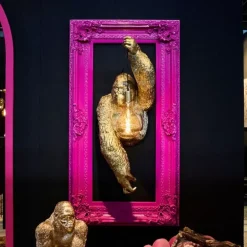 KARE Design Wandleuchten-Wandleuchte King Kong Gold