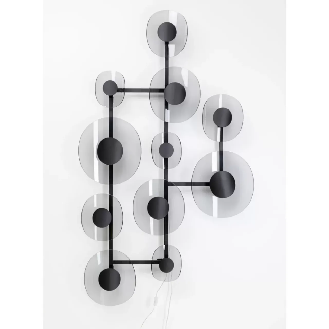 KARE Design Wandleuchten-Wandleuchte Mariposa Schwarz Smoke 116X198Cm