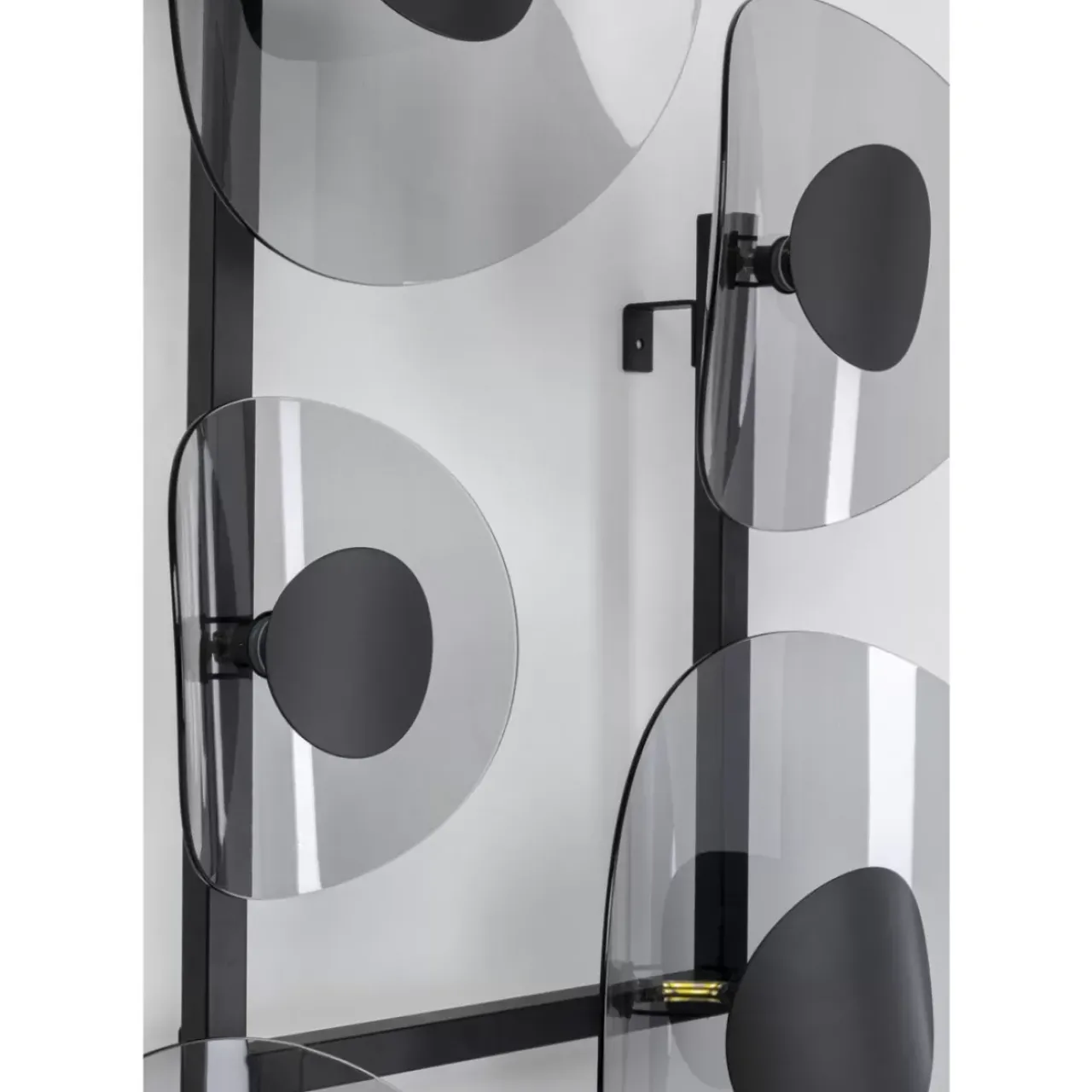 KARE Design Wandleuchten-Wandleuchte Mariposa Schwarz Smoke 116X198Cm