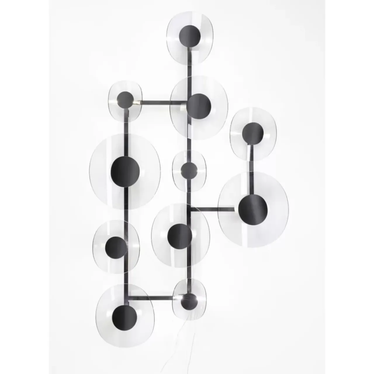 KARE Design Wandleuchten-Wandleuchte Mariposa Schwarz Smoke 116X198Cm