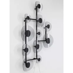 KARE Design Wandleuchten-Wandleuchte Mariposa Schwarz Smoke 116X198Cm