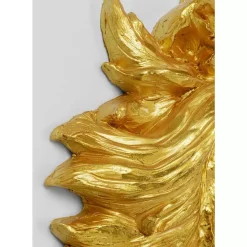 KARE Design Bilder-Wandobjekt Lion Head Gold 90X100Cm