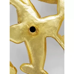 KARE Design Bilder-Wandobjekt School Of Koi Gold O160Cm