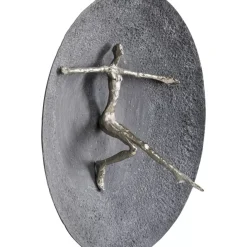 KARE Design Bilder-Wandobjekt Umano Silber O60Cm