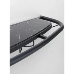 KARE Design Regale-Wandregal Treviso Schwarz 120X10Cm