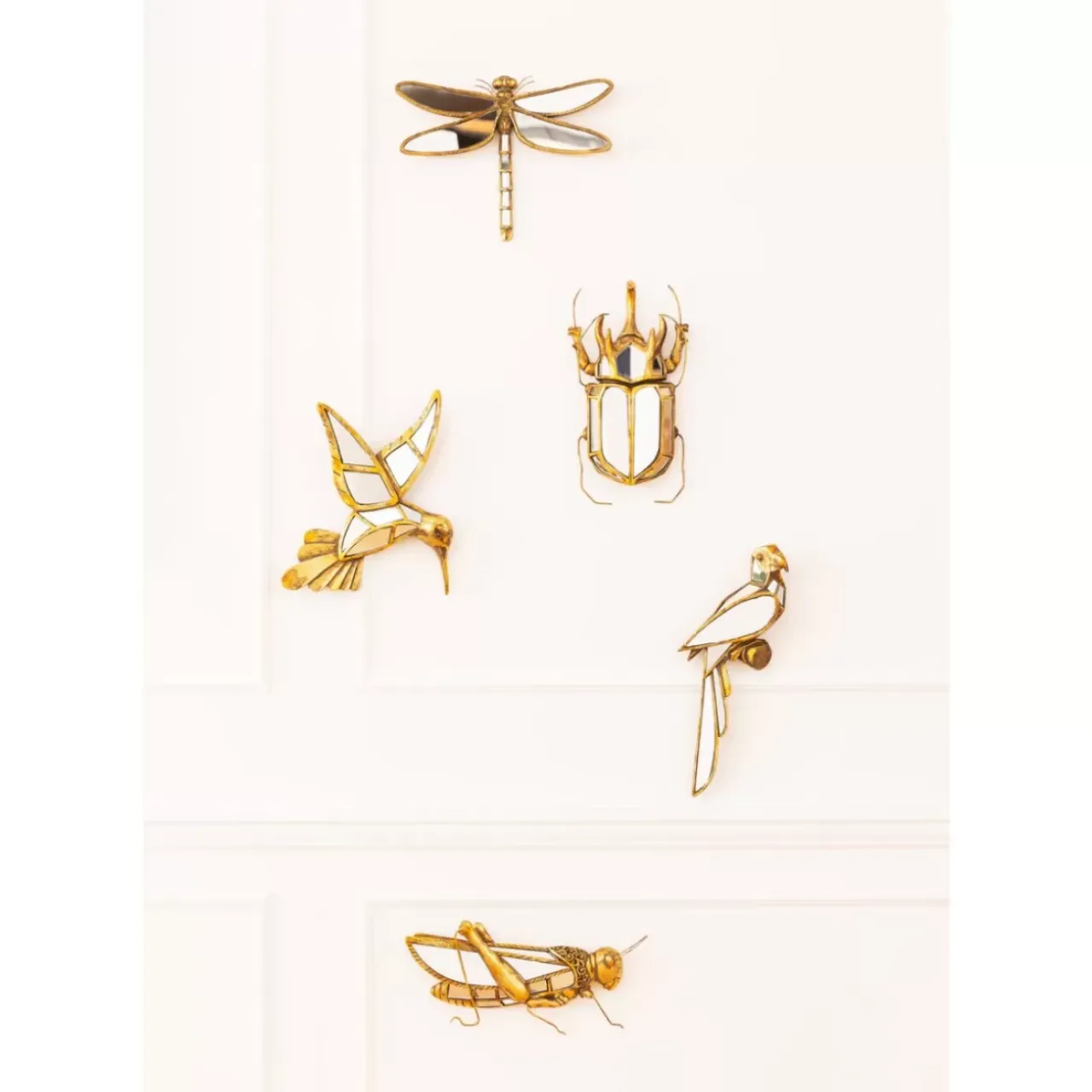 KARE Design Bilder-Wandschmuck Grasshopper Mirror