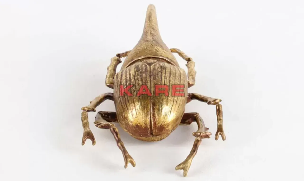 KARE Design Bilder-Wandschmuck Herkules Beetle Gold