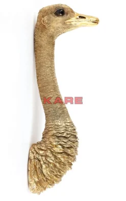 KARE Design Bilder-Wandschmuck Ostrich Gold