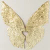 KARE Design Bilder-Wandschmuck Wings Gold-Weis 120X120Cm