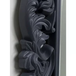 KARE Design Spiegel-Wandspiegel Baroque Valentina Grau 100X190Cm