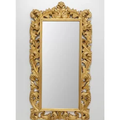 KARE Design Spiegel-Wandspiegel Baroque Valentina Gold 100X190Cm
