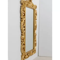 KARE Design Spiegel-Wandspiegel Baroque Valentina Gold 100X190Cm