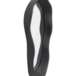 KARE Design Spiegel-Wandspiegel Dynamic Schwarz 29X61Cm