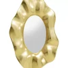 KARE Design Spiegel-Wandspiegel Riley Gold 150X98Cm