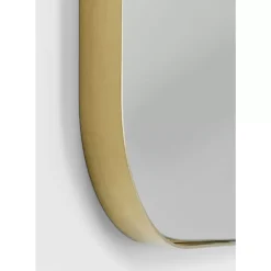 KARE Design Spiegel-Wandspiegel Shape Brass 64X94,5Cm