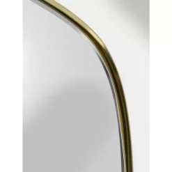 KARE Design Spiegel-Wandspiegel Shape Brass 110X120Cm