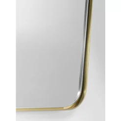 KARE Design Spiegel-Wandspiegel Shape Hexagon Brass 64X94,5Cm