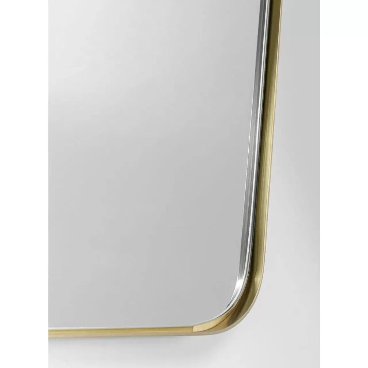KARE Design Spiegel-Wandspiegel Shape Hexagon Brass 64X94,5Cm