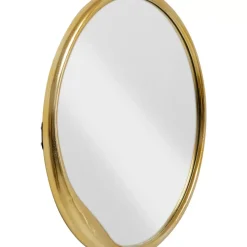 KARE Design Spiegel-Wandspiegel Tina Gold O61Cm