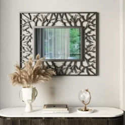 KARE Design Spiegel-Wandspiegel Tree Branch Square 100X82Cm