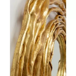KARE Design Spiegel-Wandspiegel Twiggy Gold O121Cm