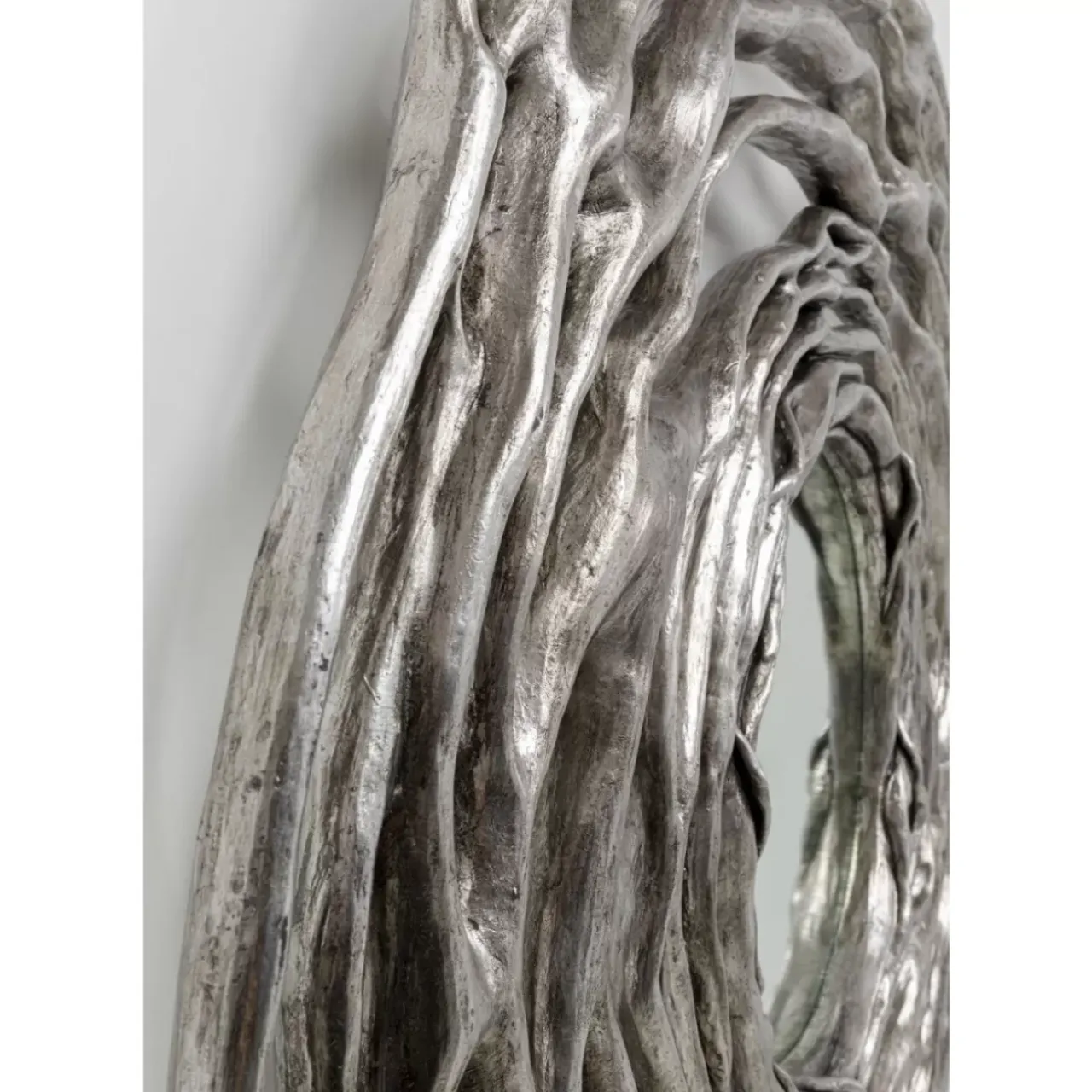 KARE Design Spiegel-Wandspiegel Twiggy Silber O121Cm