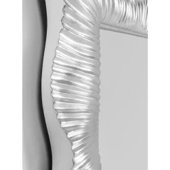 KARE Design Spiegel-Wandspiegel Wavy Silber 94X124Cm