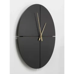KARE Design Uhren-Wanduhr Andrea Schwarz O60Cm
