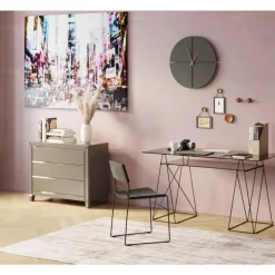 KARE Design Uhren-Wanduhr Andrea Schwarz O60Cm