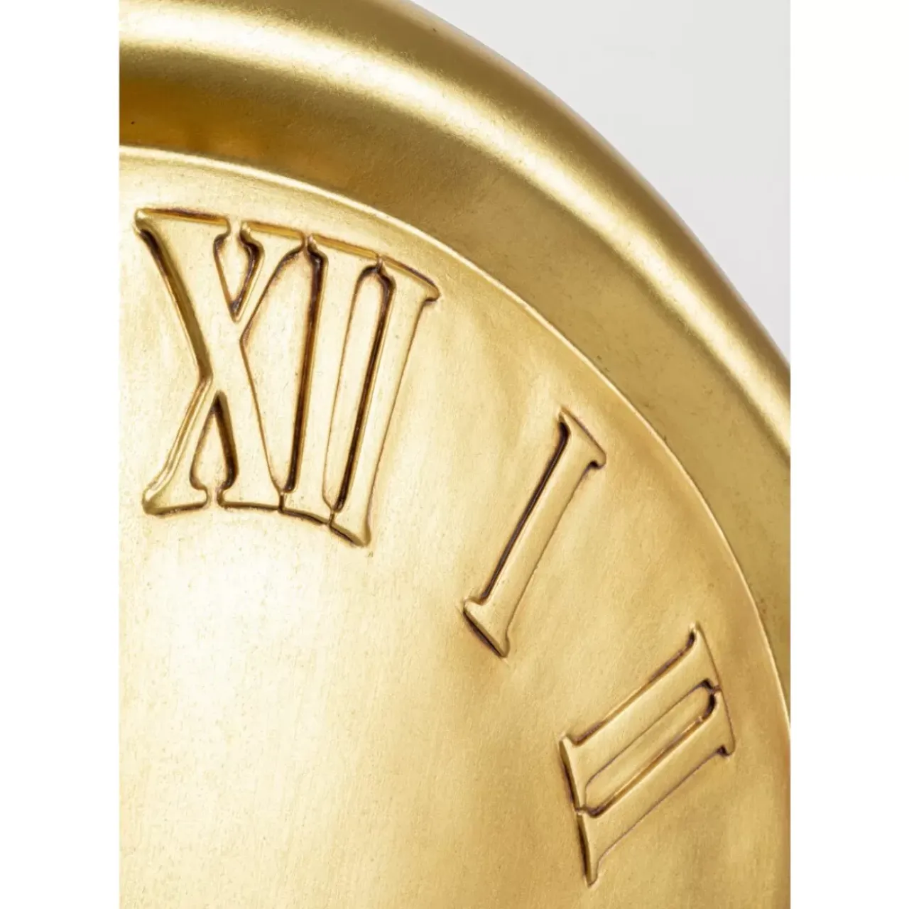 KARE Design Uhren-Wanduhr Big Drop Gold 92X127Cm