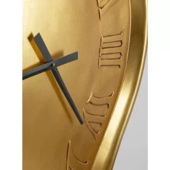 KARE Design Uhren-Wanduhr Big Drop Gold 92X127Cm