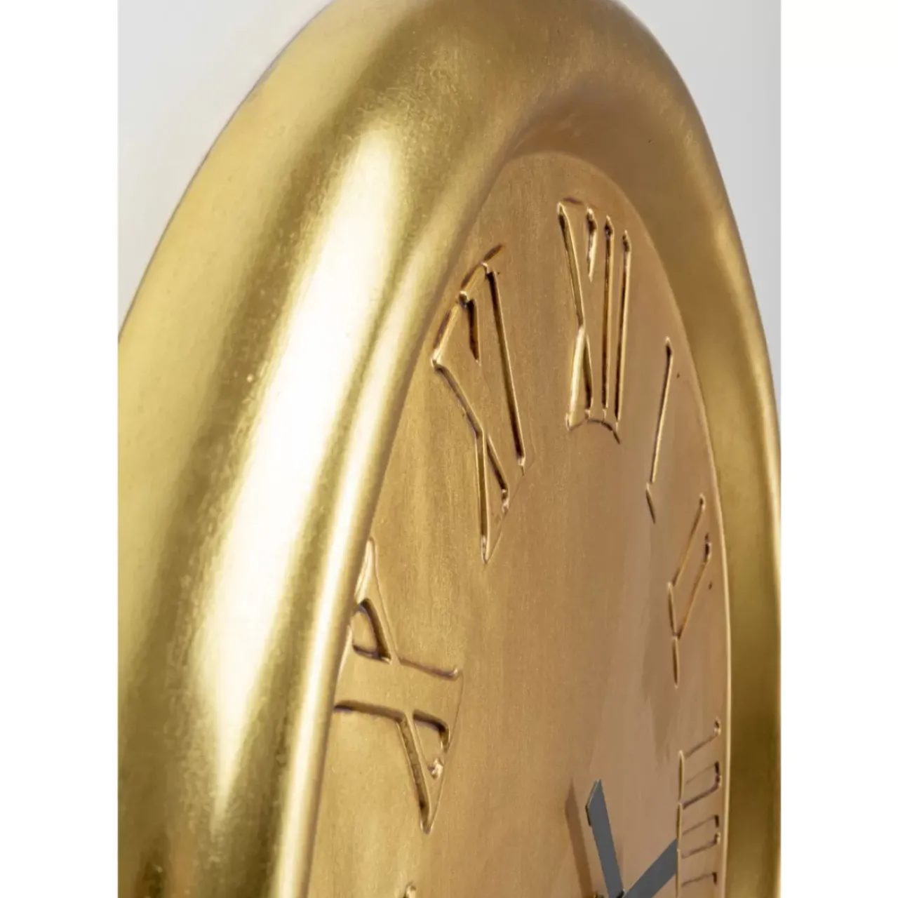 KARE Design Uhren-Wanduhr Big Drop Gold 92X127Cm